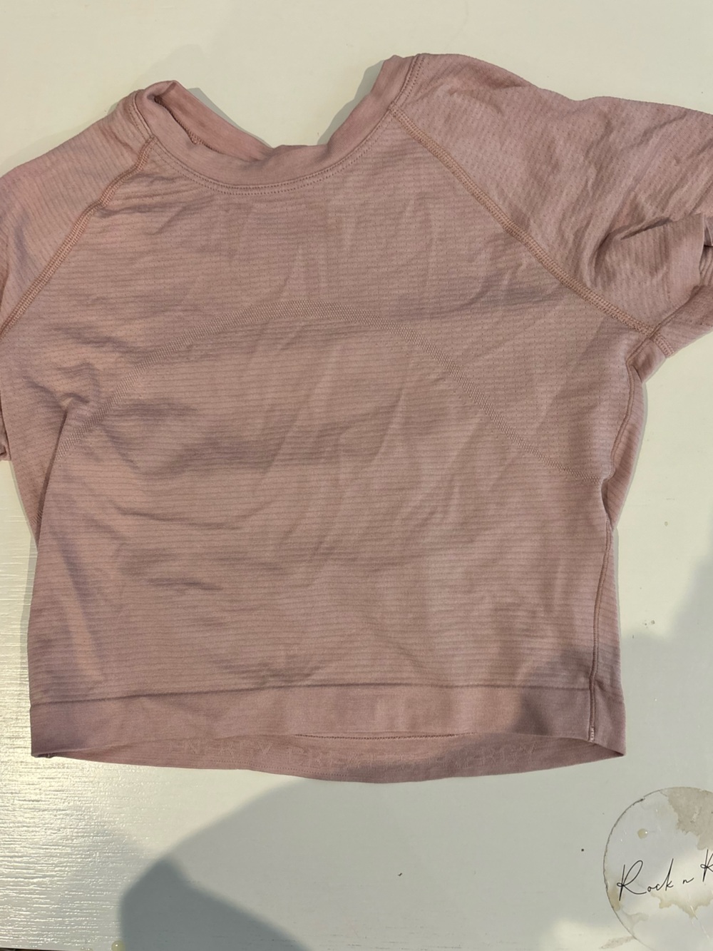 lululemon athletica Cropped Short-Sleeve Top - Dusty Pink